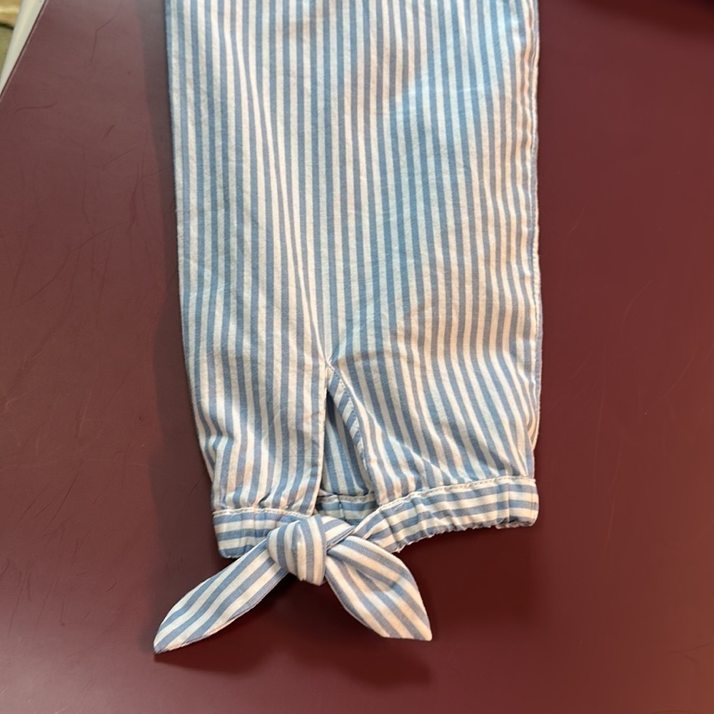Vineyard Vines Striped Embroidered Blouseπ - Picture 4 of 15